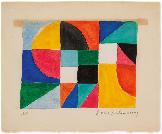 Untitled by Sonia Delaunay, from an edition of 169