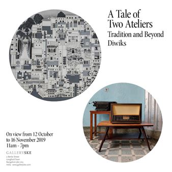 Two Ateliers: Tradition And Beyond & Diwiks - Gallery SKE, Bangalore 