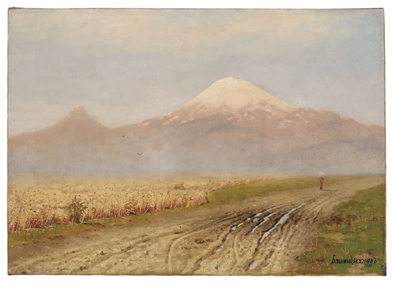 Mount Ararat by Georgii Zakharovitch Bashindzhagian, 1901