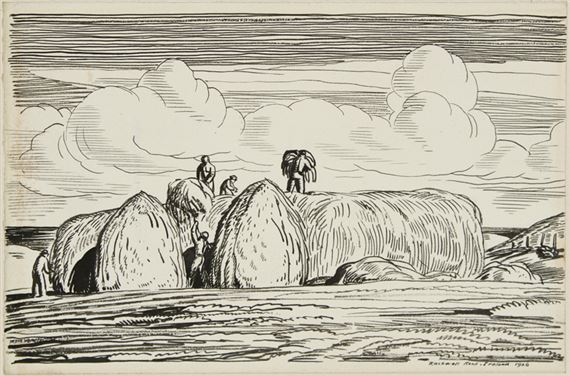Rockwell Kent | HAYSTACK (1926) | MutualArt