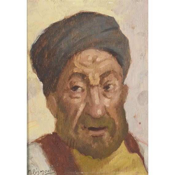 PORTRAIT DE RABBIN by Maurice Bismouth