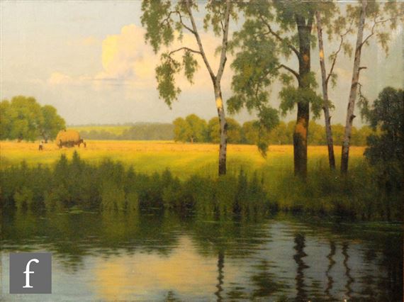 The Water Meadows by Alfred Henry Dyer, 1918
