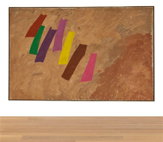 BULL FIDDLE by Jack Bush, Jan. 1976