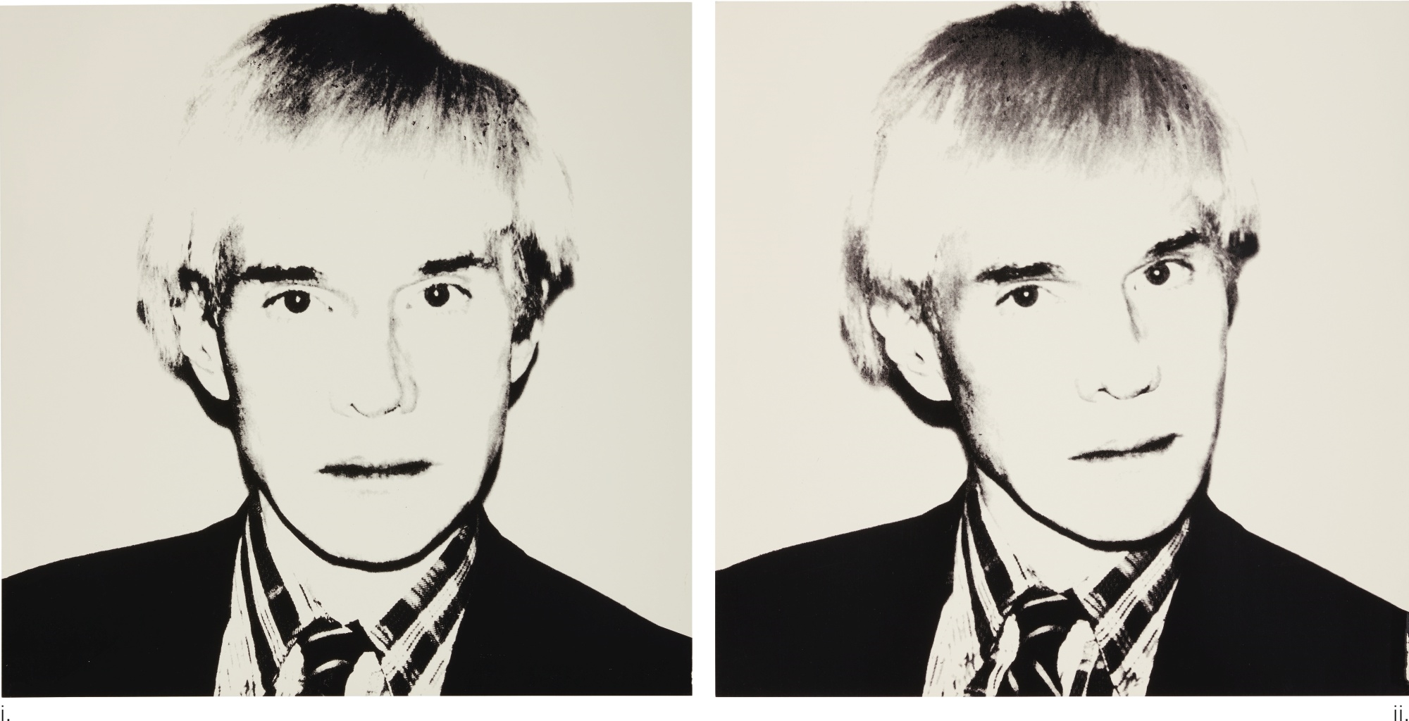 Andy Warhol Self Portrait www.mutualart.com