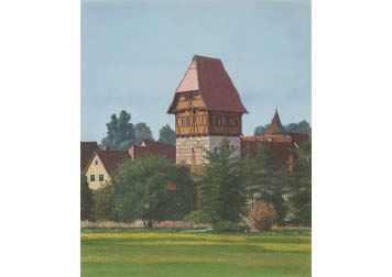 Dinkelsbuhl in May by Hiroshi Hada, 1992