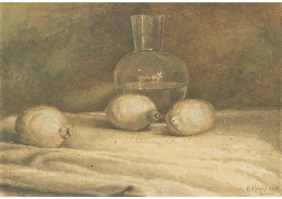 Still life by Kokki Miyake, 1902