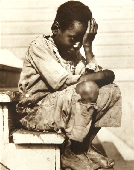 Artwork by Louise E. Jefferson, Alabama Boy, Made of photograph