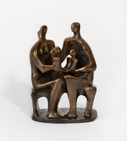 Family Group by Henry Moore, Executed in 1947