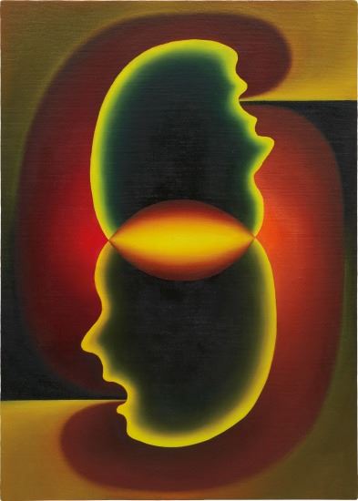 Giving Head by Loie Hollowell, Painted in 2015