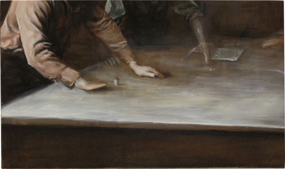 The Rendering by Michaël Borremans, Painted in 2002