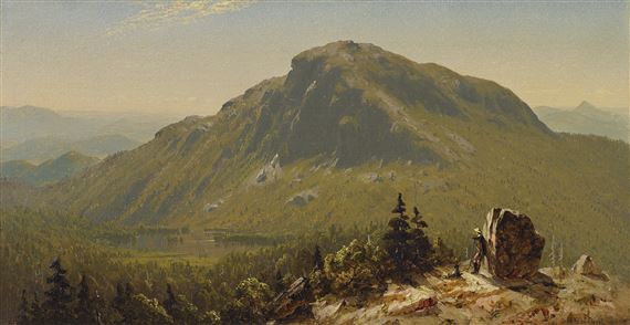 Mansfield Nose by Sanford Robinson Gifford, 1859, Painted in 1859