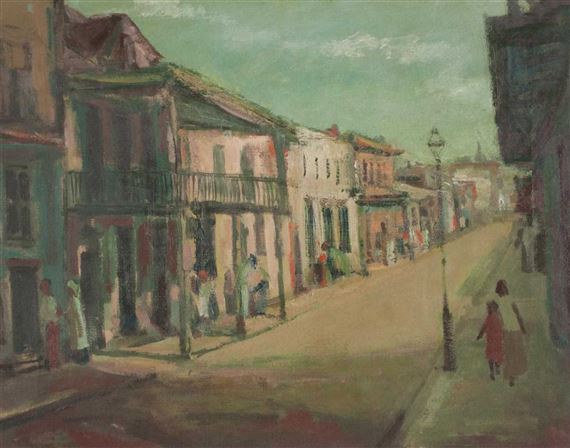 Bourbon Street, New Orleans by Jefferson Tester