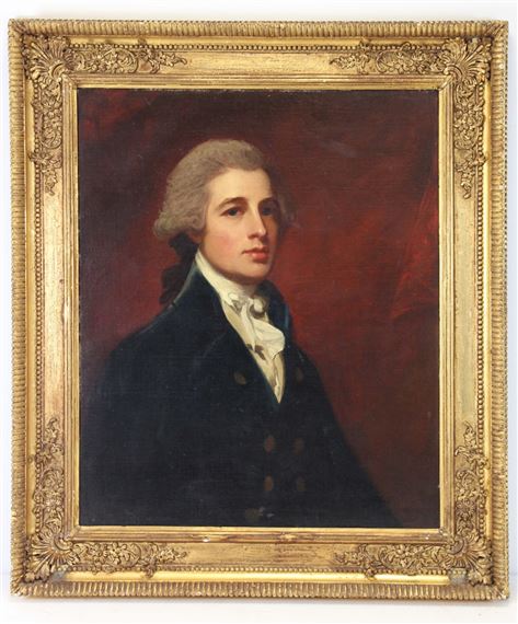 Portrait of a Mr. Holland by George Romney, c. 1785