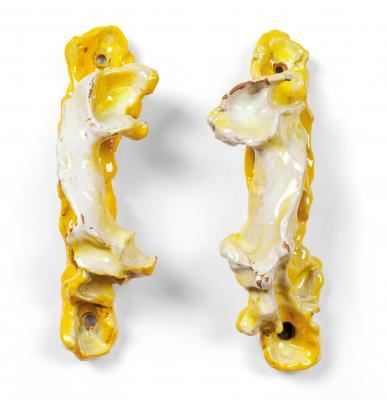 Two works: Coppia di maniglie a realizzazione multipla