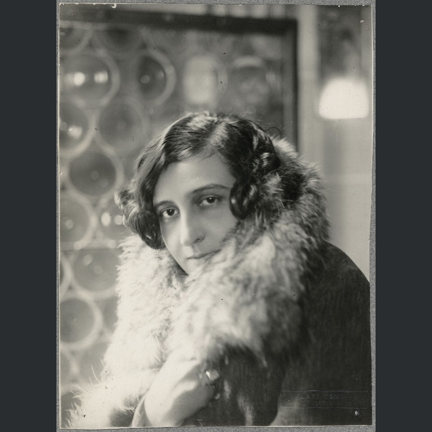 Artwork by Germaine Dulac, Three Works: LA CIGARETTE, Made of Vintage silver print on paper