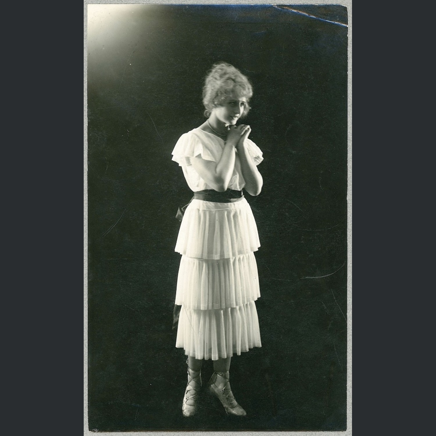 Artwork by Germaine Dulac, Three Works: LA CIGARETTE, Made of Vintage silver print on paper