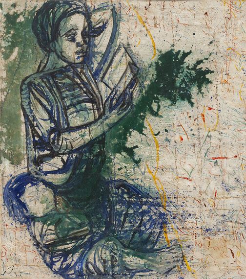 Menina Lendo by Tran Tho