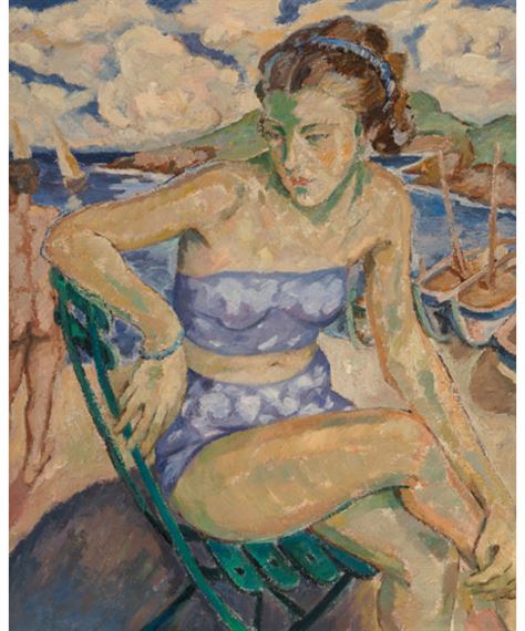 Untitled (Woman in Brittany) by Maria-Mela Muter