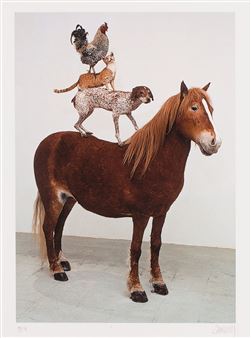 Animal pyramid - Katarzyna Kozyra