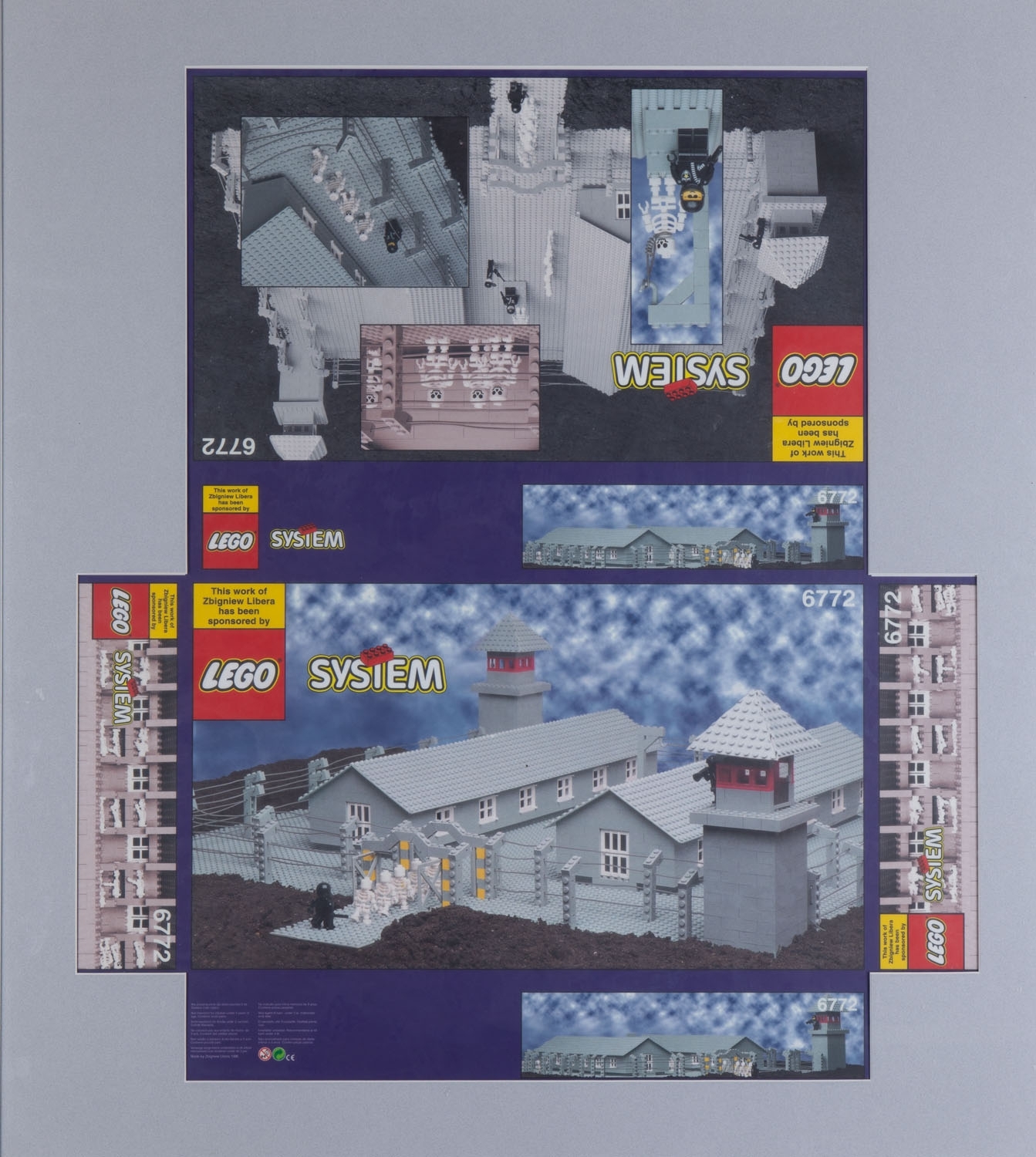 Zbigniew Libera Set of 7 package Lego. Concentration camp (1996 2001) MutualArt