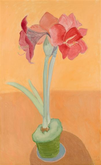 Rosy Amaryllis  (122 by Sally Avery, Painted in 1980