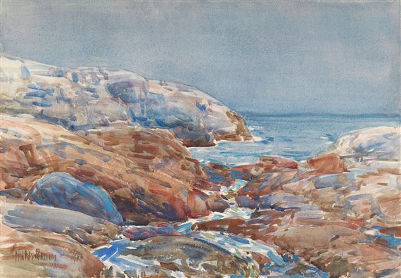 Appledore Island by Childe Hassam, Executed in 1906