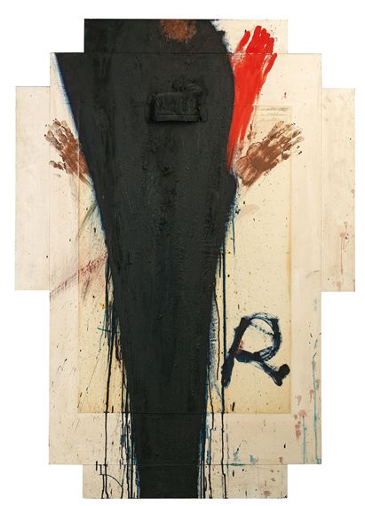 Cross by Arnulf Rainer, 1980–85
