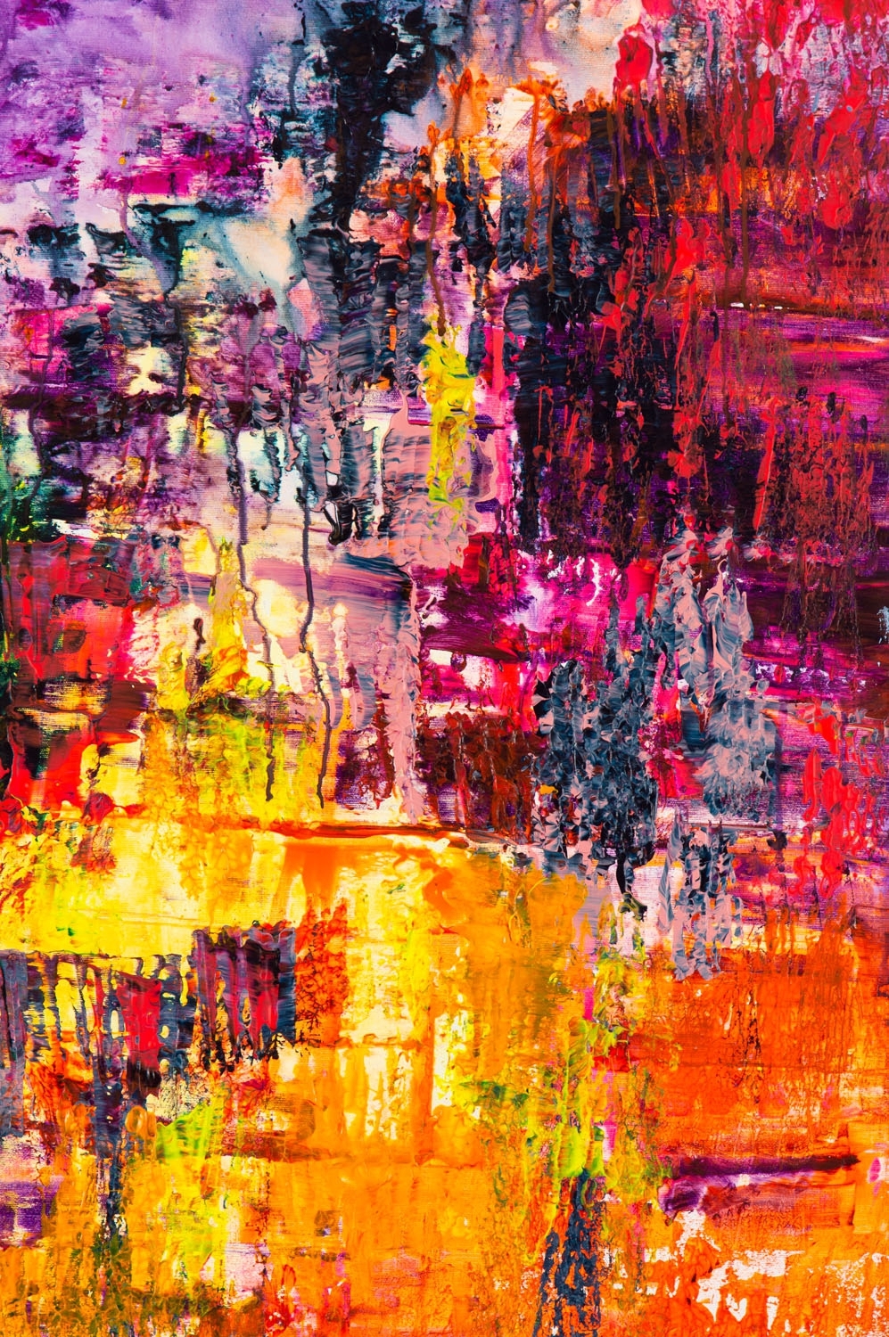 Artwork by Gossia Zielaskowska, Dream, diptych, Made of acrylic on canvas