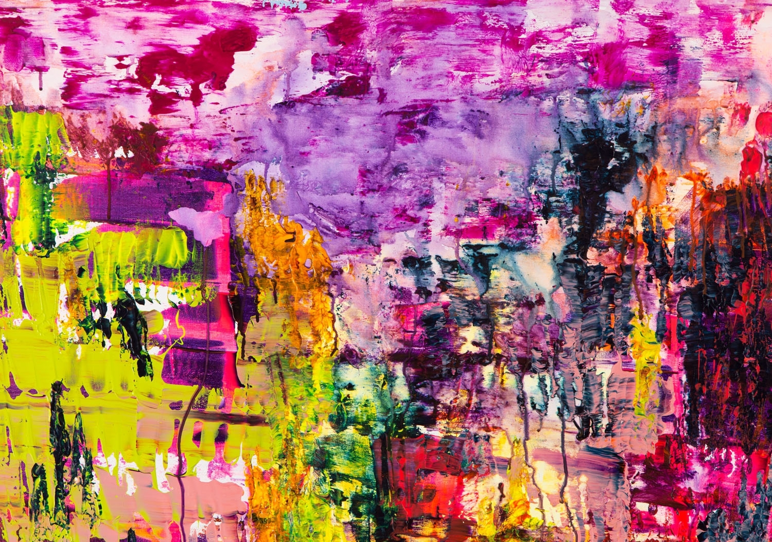 Artwork by Gossia Zielaskowska, Dream, diptych, Made of acrylic on canvas