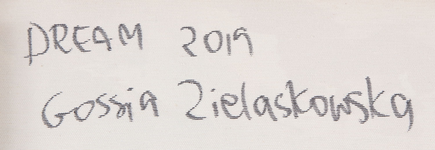 Artwork by Gossia Zielaskowska, Dream, diptych, Made of acrylic on canvas