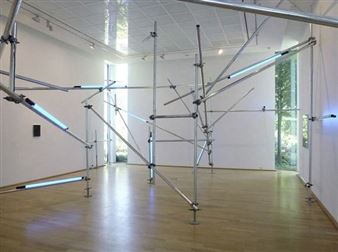 Christoph Dahlhausen & Bernard Gilbert: Couleur, Lumière, Espace & Illusion - Galerie Triangle Bleu