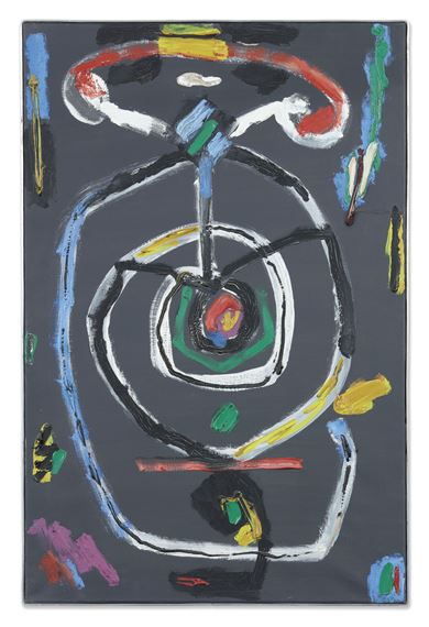 Untitled by Willem Hussem, Painted in 1955