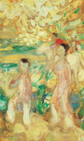 La Promenade (The Walk) by Lê Ph?, 1950