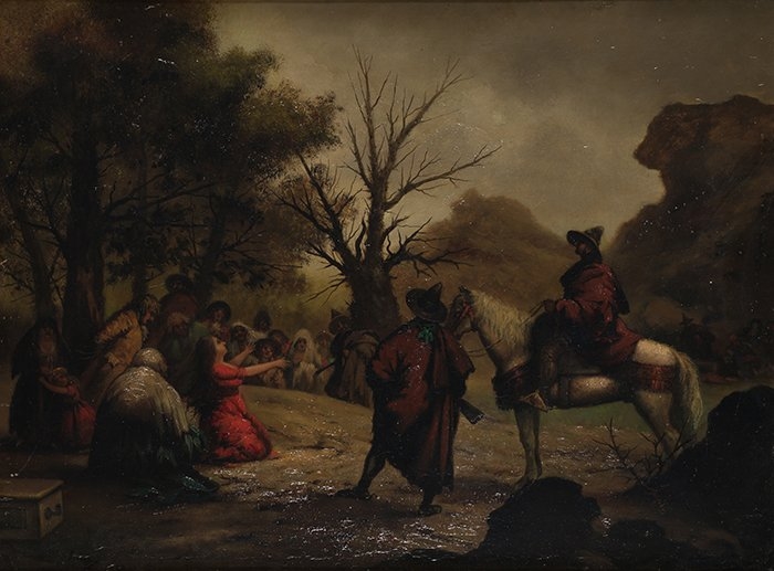"Clemencia" by Eugenio Lucas y Velázquez
