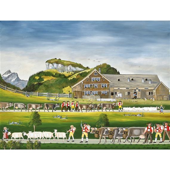 Alpfahrt by Dölf Mettler, 2004