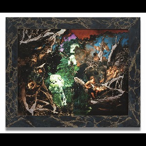 Artwork by Tadanori Yokoo, Emerald Buddha, Made of Print