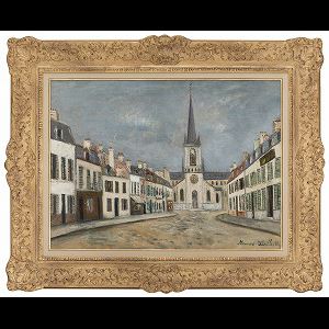 Église de Village by Maurice Utrillo, Circa 1912-1913