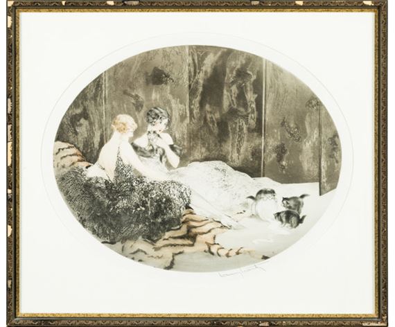 Louis Icart | Orchids (Circa 1937) | MutualArt