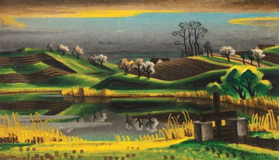 JARNÍ KRAJINA by Oldrich Kerhart, 1942