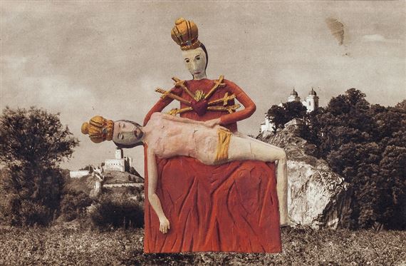 PIETA V KRAJINĚ by Jiří Kolář