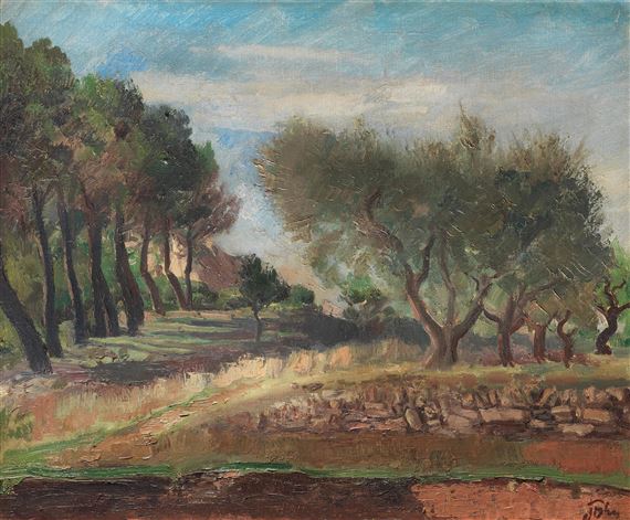 Olive Grove by Augustus Edwin John