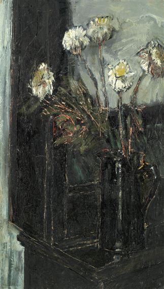 Chrysanthemums by Patrick Procktor