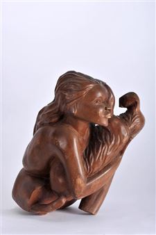 SENHORA COM CÃO - Armindo Lopes Bom Jesus