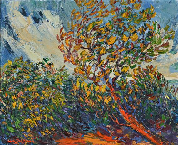 Le Pin, Effet de Vent by Arsène Sari