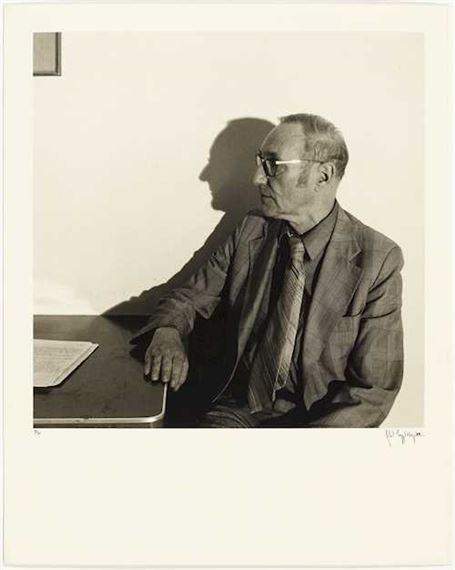 William Burroughs by Robert Mapplethorpe, 1979