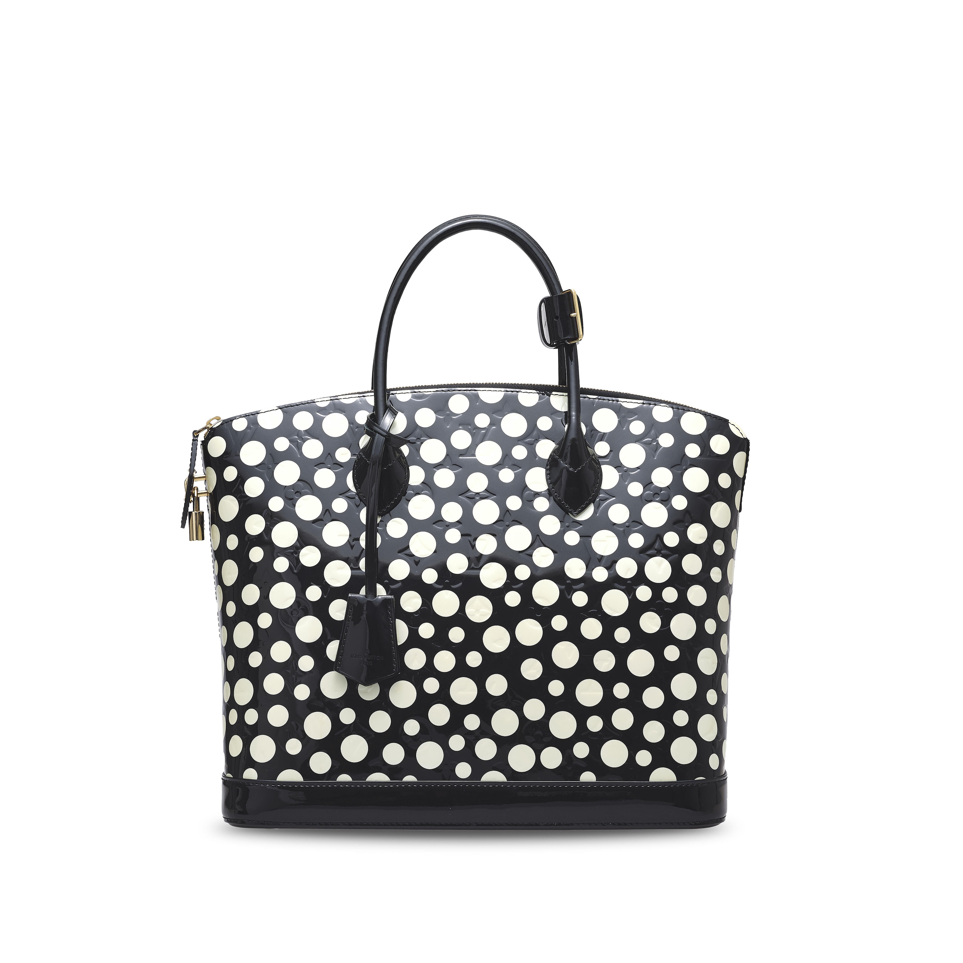 Yayoi Kusama, Louis Vuitton Limited Edition White Infinity Dots Monogram  Canvas Neverfull MM Bag (2012)