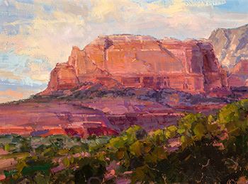 Sedona Sunset by Kathryn Stats