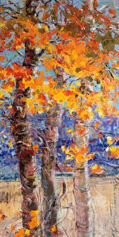 Vibrant Aspens - Barry Thomas