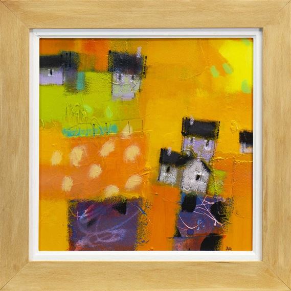 YELLOW HOUSES by Francis Boag