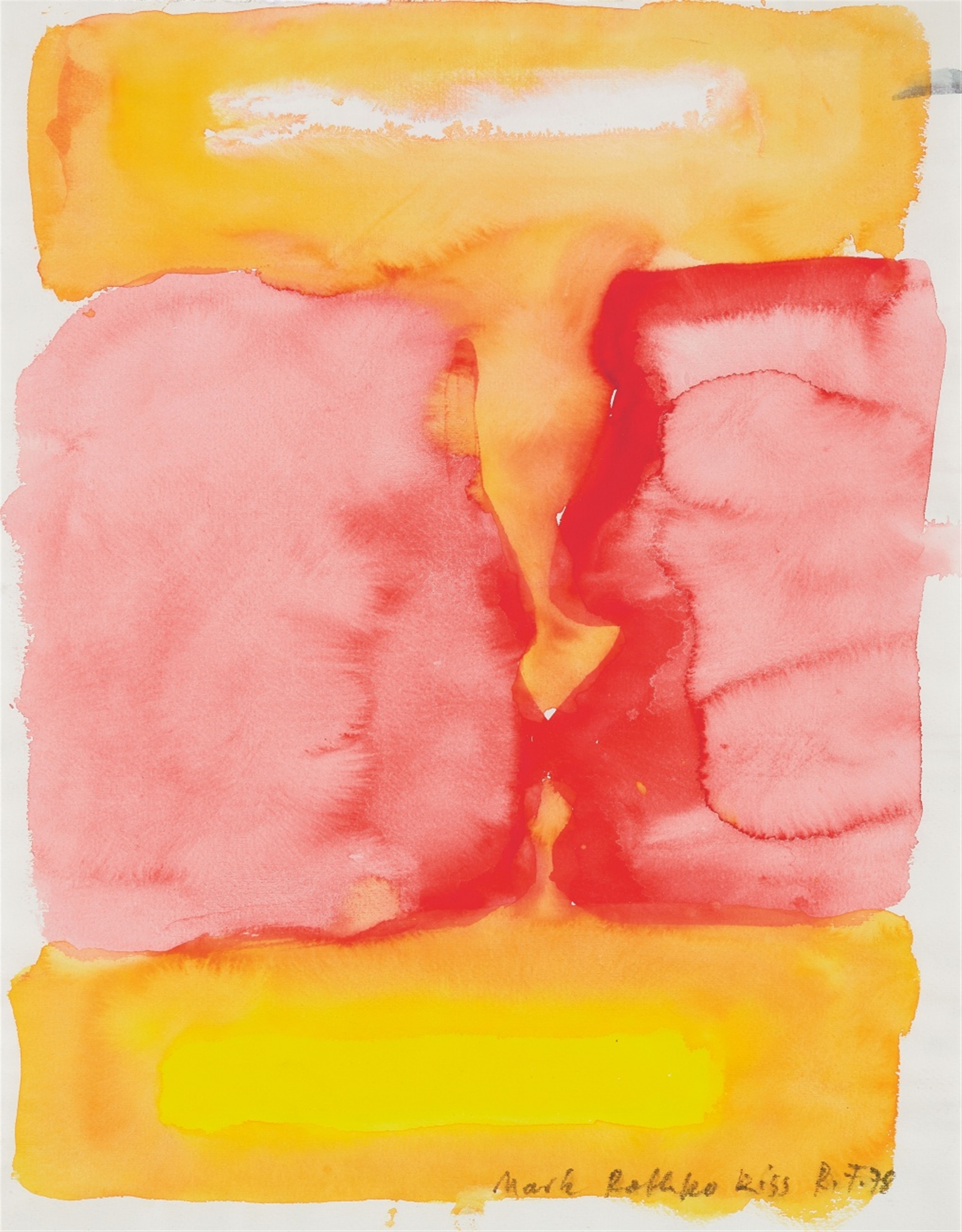 Rainer Fetting | Mark Rothko Kiss (1978) | MutualArt